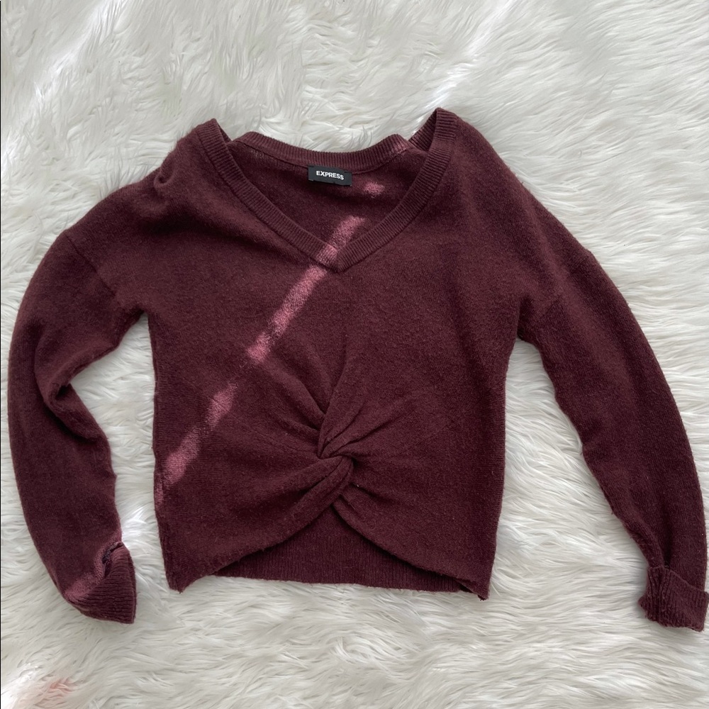 Crop sweater